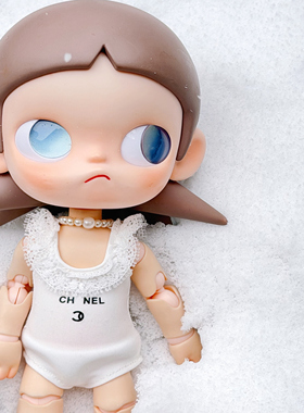 嘎子姐1/8可动人偶向往之处小香风蕾丝花边泳衣连体衣内搭衣服