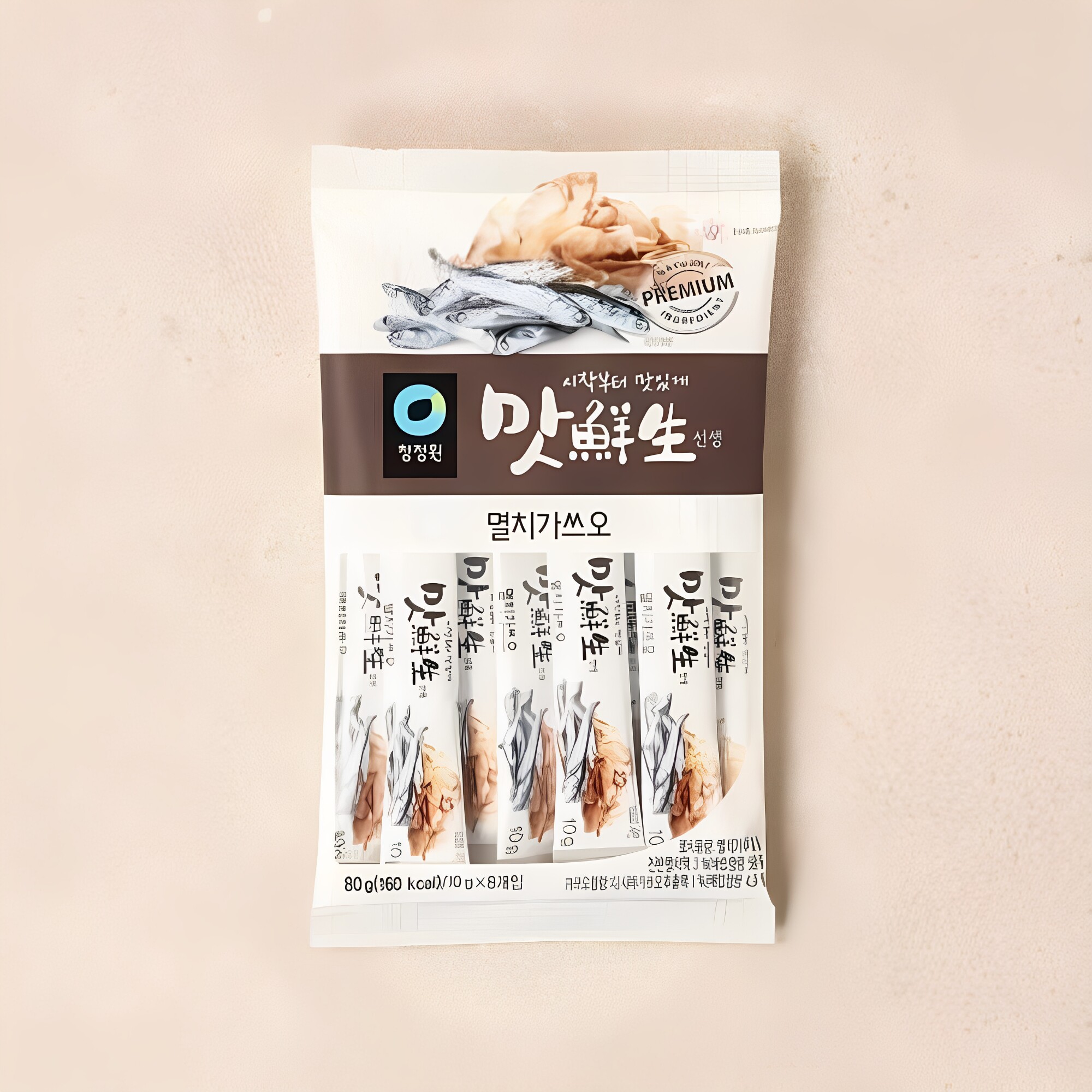 清净园鳀鱼鲣鱼调味粉10克x8支烹饪料理提鲜韩式风味厨房煲汤商用