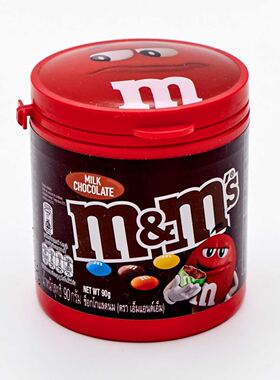 CHOCLATE M&MS牛奶朱古力100克mm豆巧克力豆儿童休闲糖果零食进口
