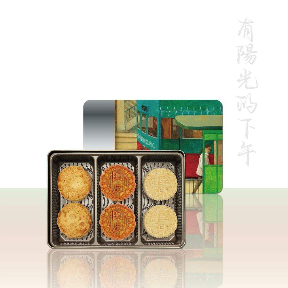 恒香传统香港文化博物馆系列下午下午糕点6个装送礼佳品杏仁饼