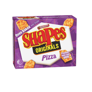 澳大利亚 雅乐思 - SHAPES薄饼味脆饼干190克盒装 休闲小零食小吃