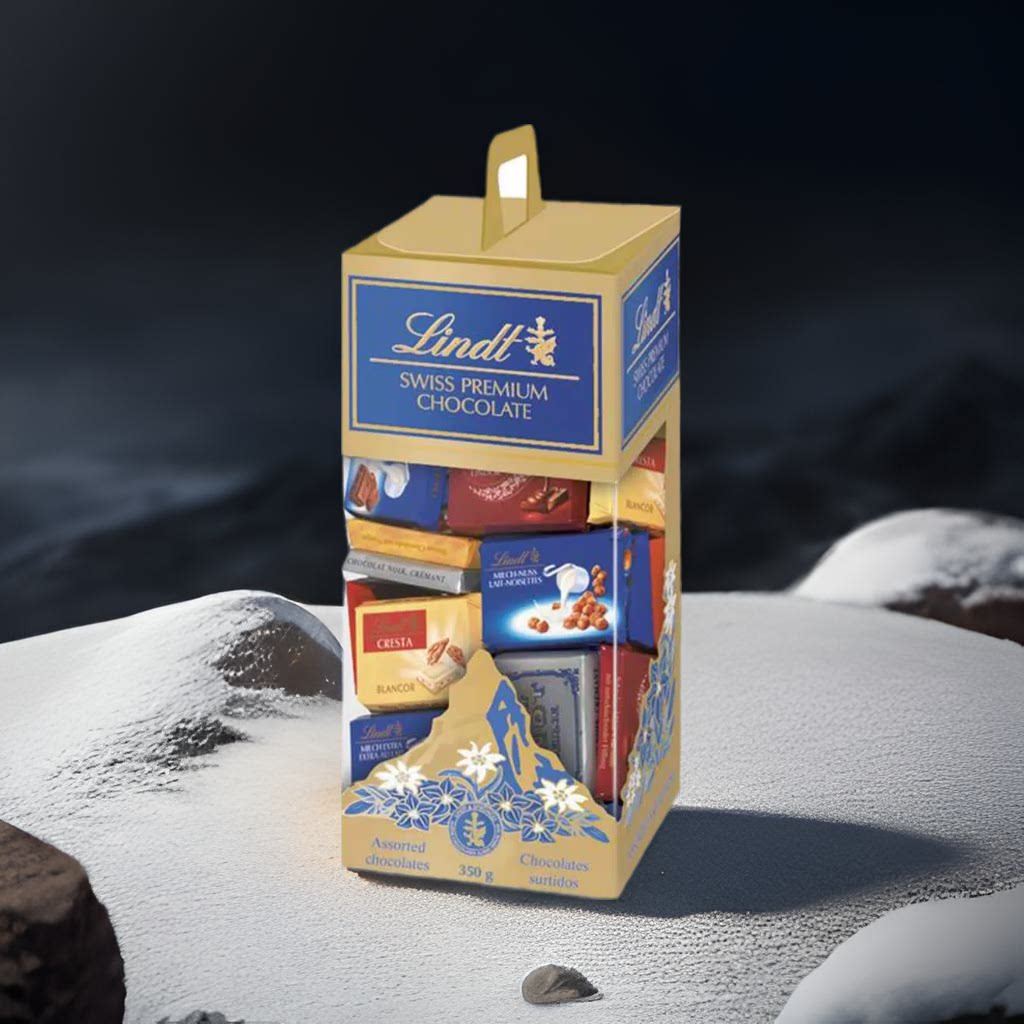 香港精选进口新年礼盒节日送礼瑞士经典精选迷你朱古力盒装