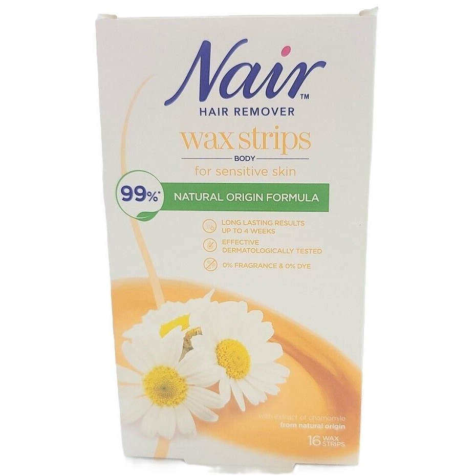 NAIR身体脱毛蜡纸16片装/盒1盒