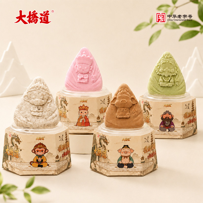 大桥道西游系列慕斯蛋糕 抹茶 奥奥 巧克力草莓口味慕斯