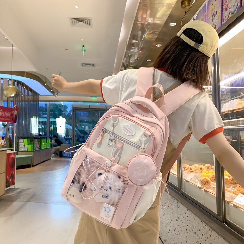 小食量痛包书包小学生女生高颜值初中生女孩2025新款大容量双肩包