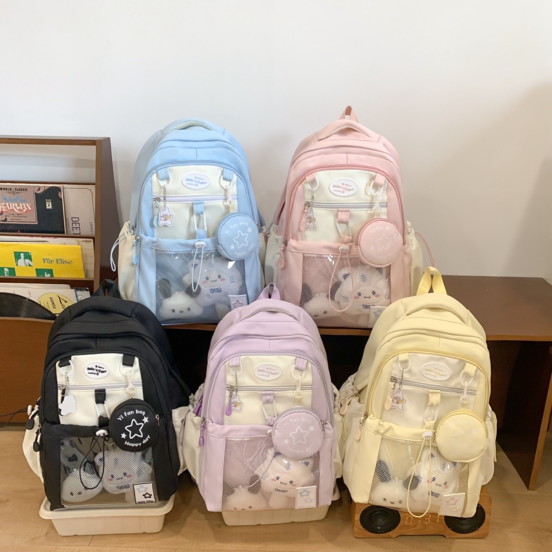 小食量痛包书包小学生女生高颜值初中生女孩2025新款大容量双肩包