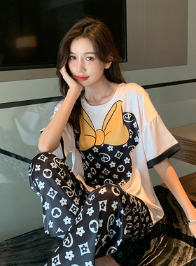 2026年新款睡衣女冰丝家居服