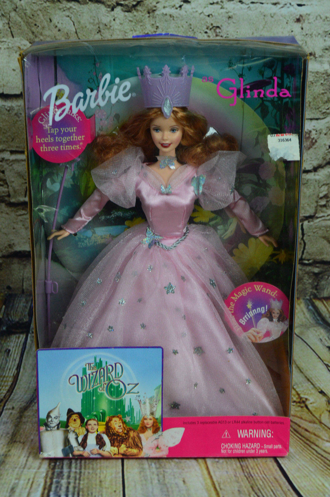 barbie wizard of oz glinda 1999 绿野仙踪 北方好女巫 芭比娃娃