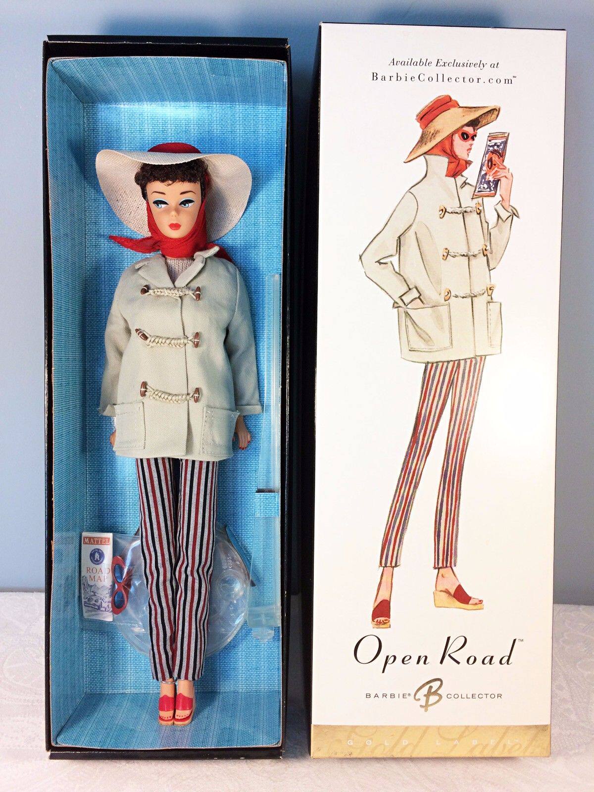 代购 芭比 open road barbie 电影求生之路 复古st 复刻金标2003