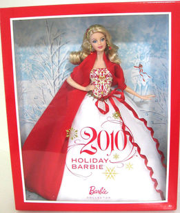 2010 Barbie 芭比娃娃 Holiday 节日礼物 珍藏版 圣诞假日