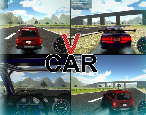 unity3d模型 游戏v1.0赛车VCAR 跑道竞赛设计素材\源文件