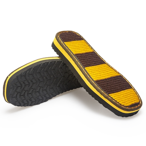 孺子牛毛线拖鞋底子拖鞋底鞋底防滑耐磨手工编织勾鞋底子钩鞋