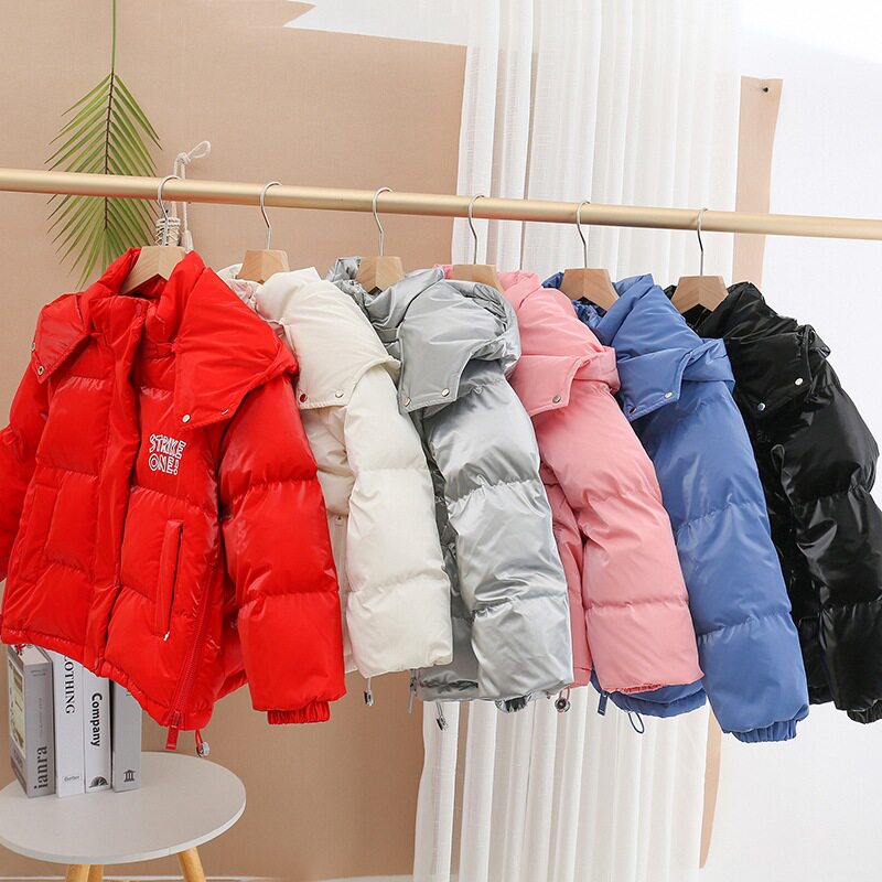史努比HL-21065儿童羽绒服2021冬新款女童男童休闲加厚羽绒服外套