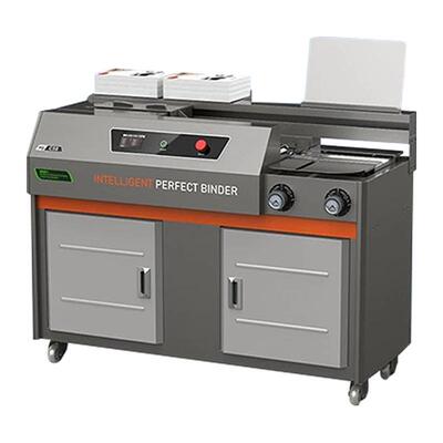 C50侧胶胶装机C20全自动装订机变频C60热熔胶胶订机图书书本