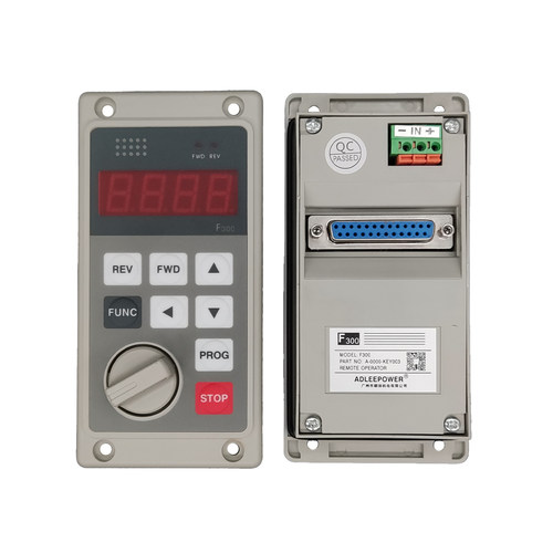 ADLEEPOWER爱德利变频器远端控制器外接控制F300面板25针孔