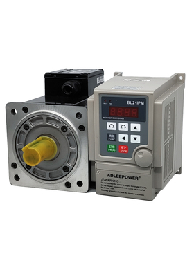 ADLEEPOWER爱德利220V无刷电机AM-1500H驱动器BL2-115H高速6000转