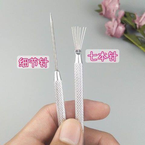 陶艺软陶彩泥不锈钢细节针工具