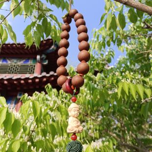 鹅梨帐中香中药手串古法天然中药助神眠宁神手工合香珠