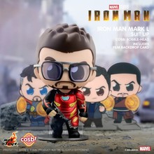 HotToys漫威钢铁侠手办盲盒托尼装甲珍藏人偶玩具公仔女礼物摆件
