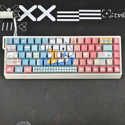 玉桂狗键帽侧刻透光适配迈从Ace68/60美加狮MAD60小蜜蜂made68ATK