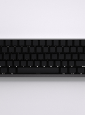 纯黑键帽透光侧刻PBT适配wooting狼蛛f98美加狮mad60迈从Ace68ATK