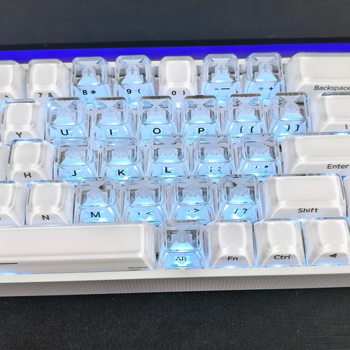 XVX果冻2.0透明爱心侧刻MDA高度适配EV63迈从Ace68夜魔前行者X87