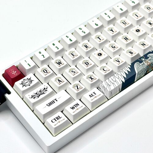 神域键帽PBT适配迈从Ace68美加狮mad60狼蛛F98前行者X87 EZ63磁轴