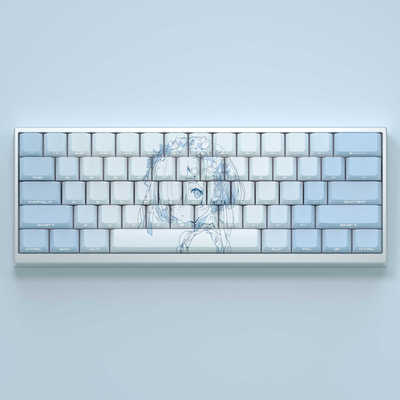 蕾姆键帽动漫透光PBT原厂适配前行者x87迈从Ace68小蜜蜂made68ATK