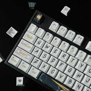 闪电键帽创意PBT原厂高适配wooting迈从K99/Ace60made68前行者x87