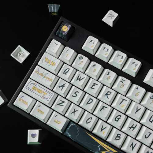 闪电键帽创意PBT原厂高适配wooting迈从K99/Ace60made68前行者x87