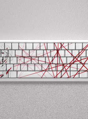 楪祈键帽侧刻透光适配迈从Ace60狼蛛F87小蜜蜂real67美加狮mad68