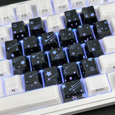 XVX流星爱心键帽适配EV63迈从Ace68魔导士made68前行者X87 ATKRS6