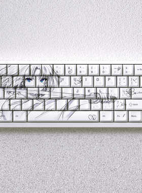 两仪式键帽侧刻透光适配MADE68迈从Ace60前行者X87魔导士ATKRS6