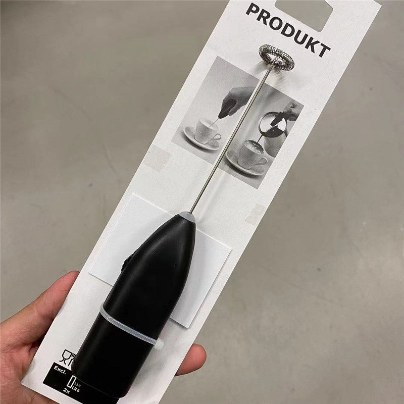 IKEA宜家国内代购普洛达打沫器黑色咖啡搅拌器牛奶打泡器起泡器图片