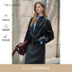 SHOP立领皮衣2025秋新款 TKY 皮夹克外套女10I1EA03L030 商场同款