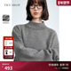 TKY 毛衣高级感宽松卫衣风上衣 新款 SHOP半高领毛针织衫 2025冬季