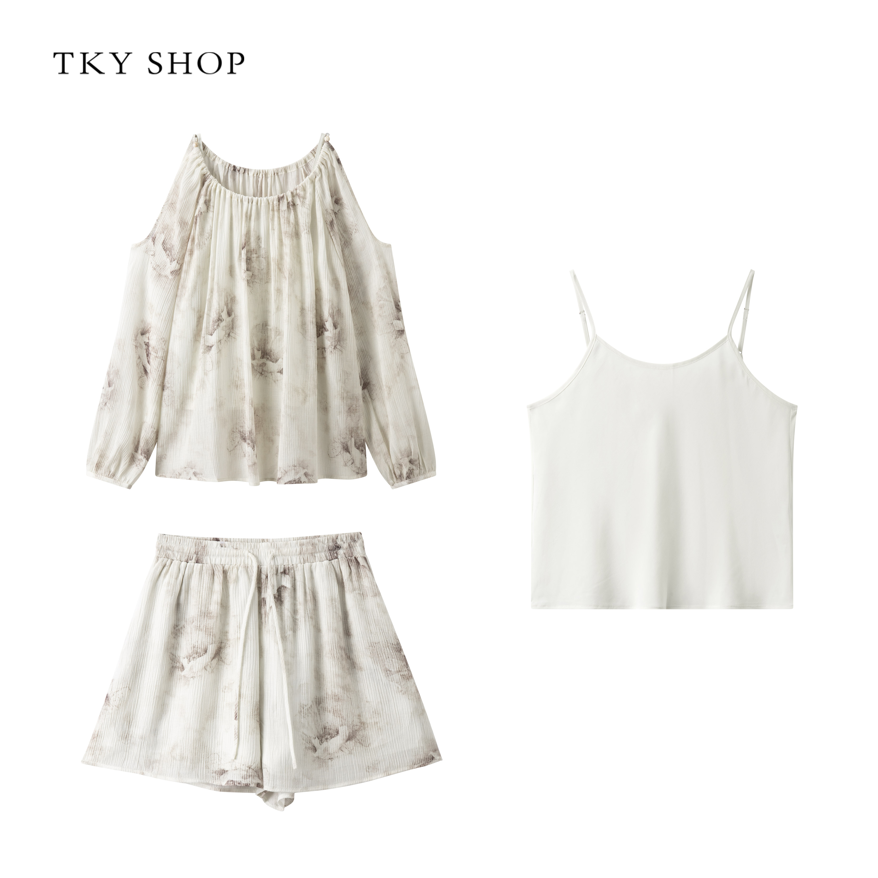TKY SHOP温柔风套装女春时尚套装