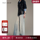 阔腿裤 10J1OA01A045 SHOP直筒牛仔长裤 女2026春新款 商场同款 TKY