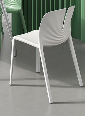 圣奥会议椅北欧风办公洽谈椅可叠放培训椅sunon网红餐厅家用椅子