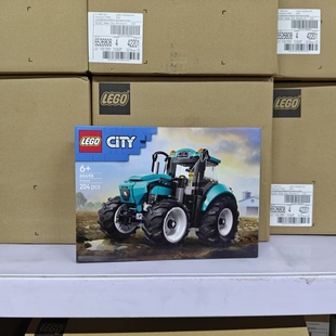 LEGO乐高60498拖拉机城市city男女孩儿童拼搭积木玩具礼物生日