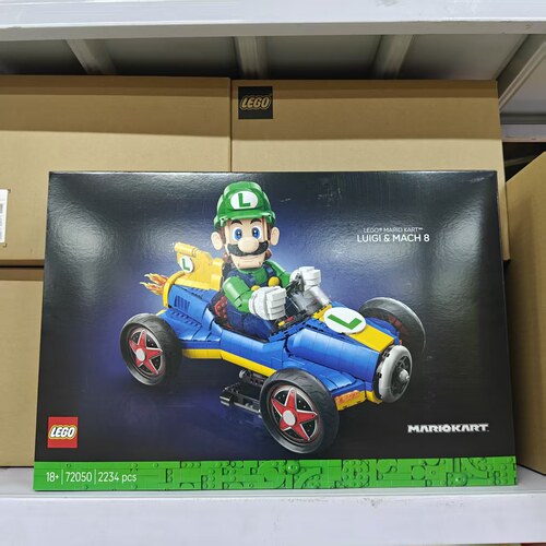 LEGO乐高超级马力路易吉&G力量卡丁车72050儿童拼搭积木玩具礼物