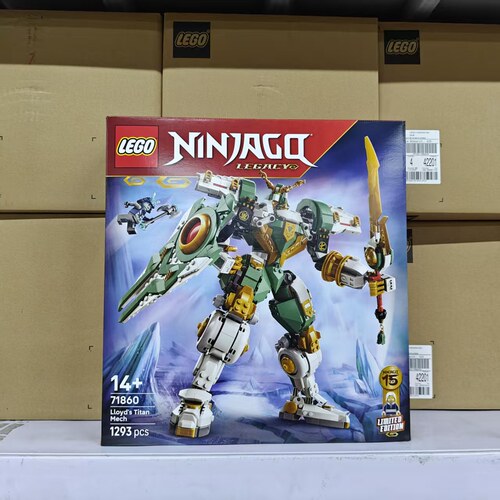 LEGO乐高幻影忍者劳埃德的泰坦机甲71860儿童积木15周年纪念礼物