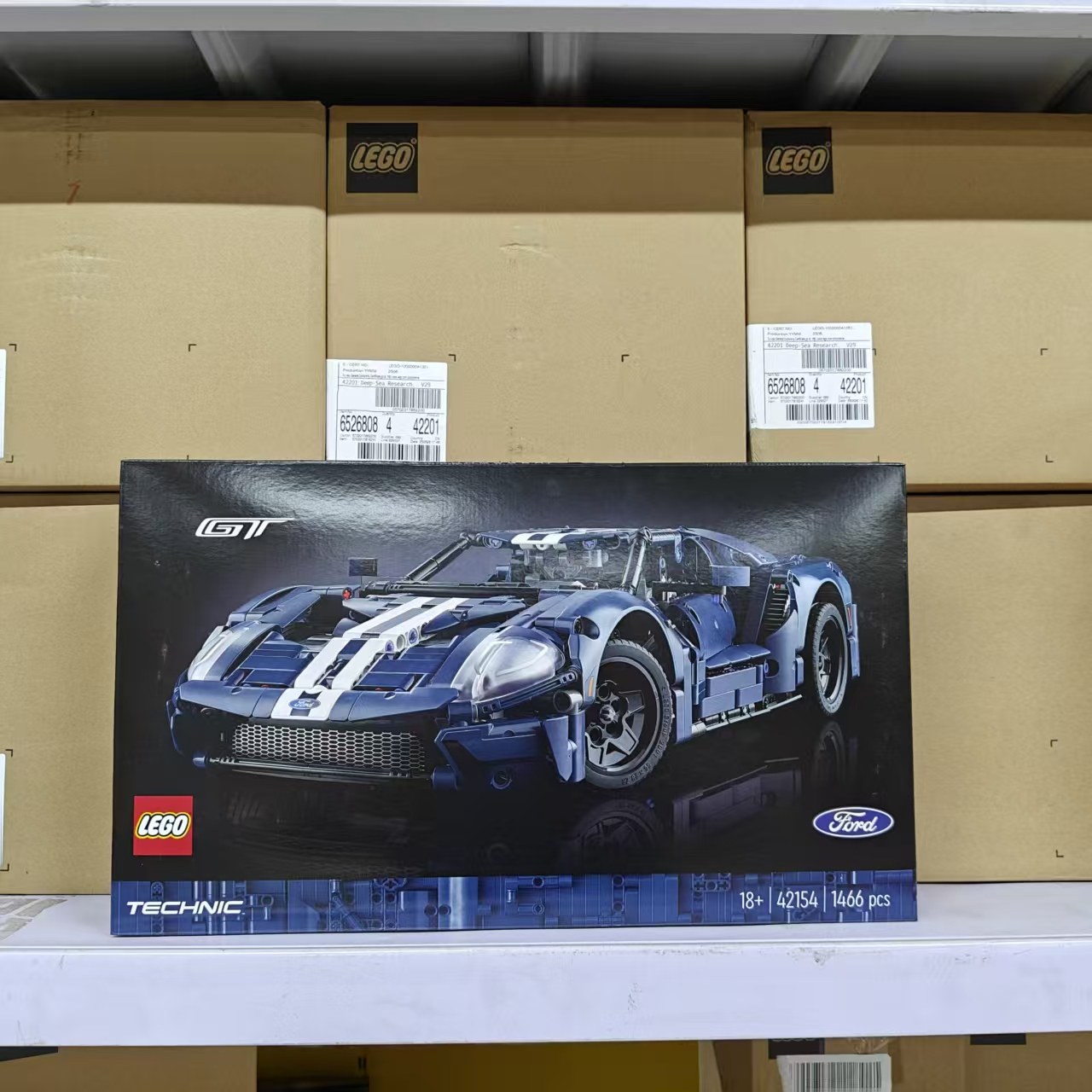 LEGO乐高 42154福特GT跑车 科技系列模型 拼搭积木玩具礼物生日