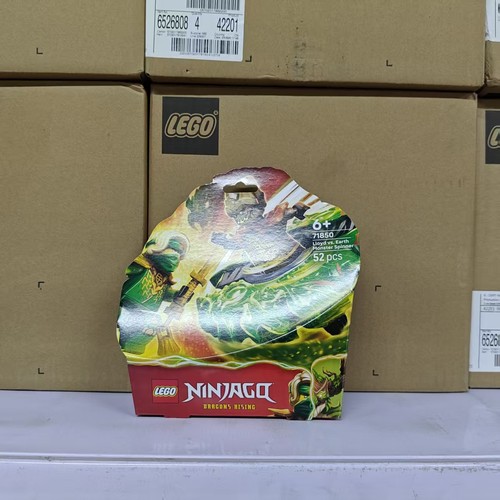 LEGO乐高71850幻影忍者劳埃德对战土系怪兽幻影旋转机礼物玩具