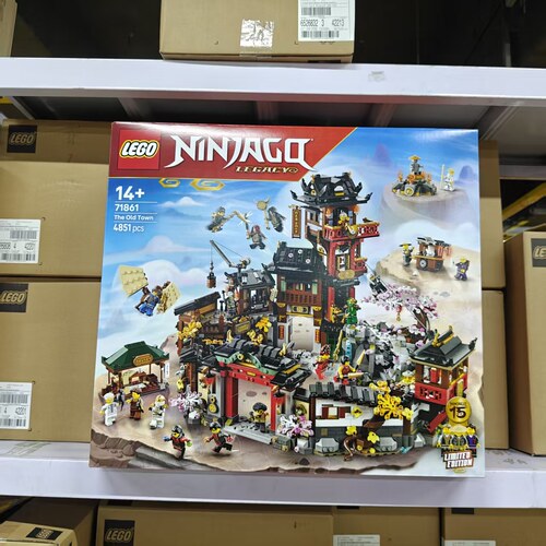 LEGO乐高幻影忍者71861初代忍者村15周年纪念儿童拼搭积木玩具