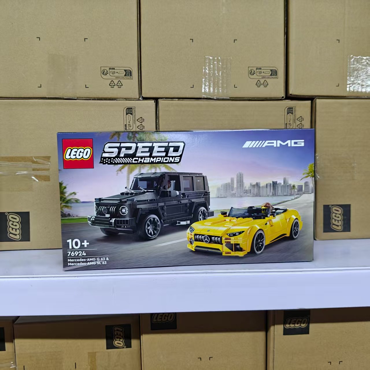 乐高LEGO 超级赛车 76924 梅赛德斯奔驰大G 汽车模型积木礼物模型