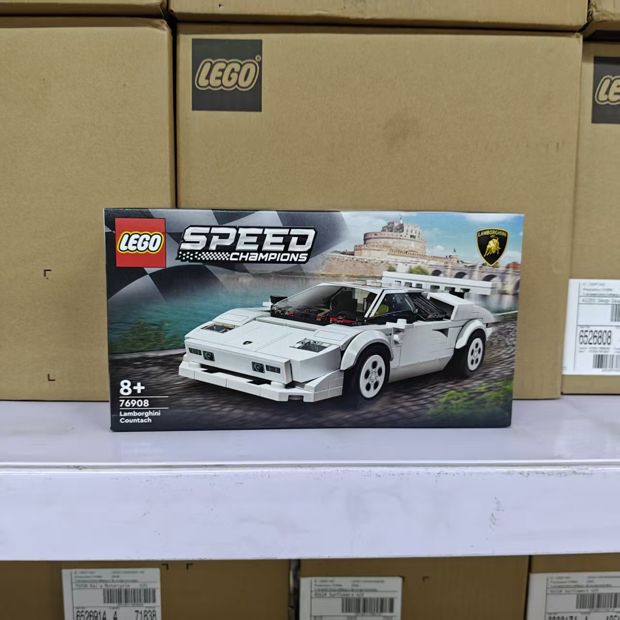 乐高LEGO赛车跑车 76908 兰博基尼康塔什库塔奇 拼插积木玩具礼物