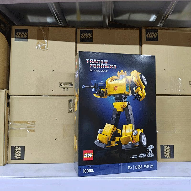 LEGO乐高10338变形金刚机器汽车人大黄蜂创意积木拼搭玩具礼物