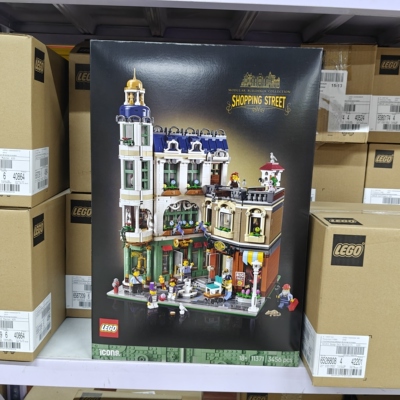 LEGO乐高街景11371购物大街拼插模型ICONS礼物积木玩具摆件生日