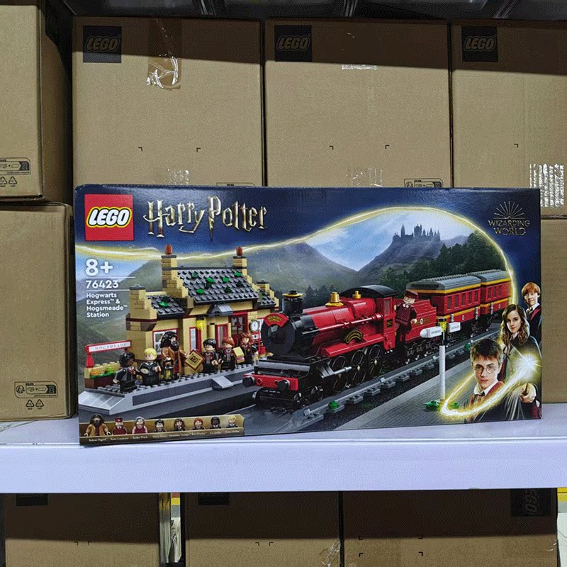 LEGO乐高75955哈利波特76423霍格沃茨特快列车火车站儿童积木玩具